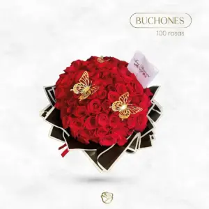 Buchón de 100 Rosas | Flores Villavicencio