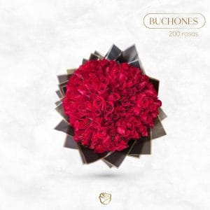 Buchón de 200 Rosas | Flores Villavicencio