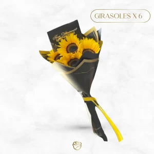 Buchón de 6 Girasoles | Pequeño