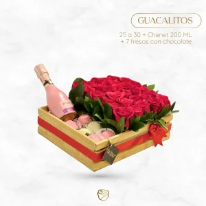 Guacalito Rosas | Bebida | Fresas Chocolate