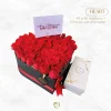 Caja Corazón Rosas | Mediano | 40 a 48 Unidades