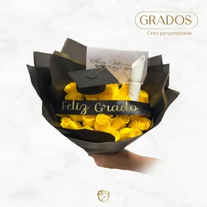 Bouquet con 24 Rosas Color | Grados | Variedad