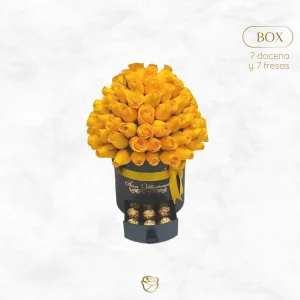 Caja Joyero Rosas | 7 Docenas | Grande