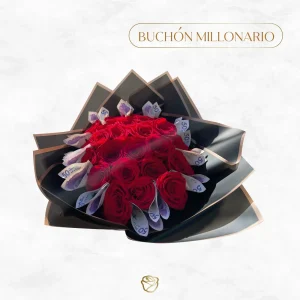 Buchón Millonario | 24 Rosas | Mediano